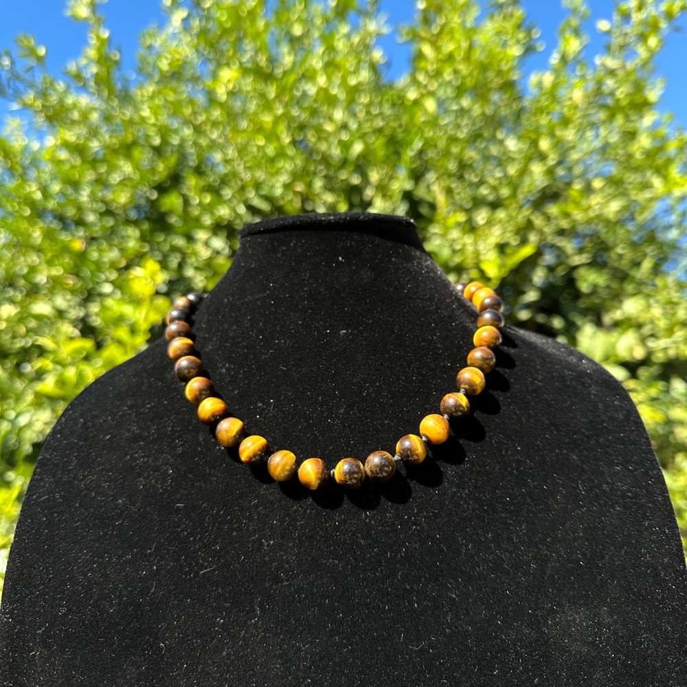 Tiger’s Eye Vintage Necklace